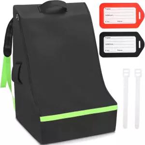 비행기 여행용 수블라가 카시트 백 600D 두꺼운 옥스포드 천 내구성 가방 어깨 끈이 달린 항공 커버 및