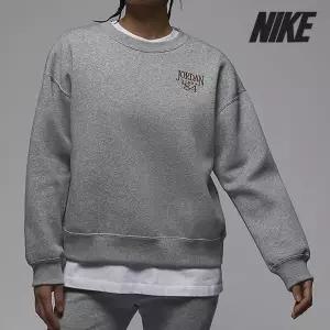 나이키 여성용 조던 티셔츠/ FN5438-063/ 우먼스 조던 브루클린 플리스 크루넥 스웨트