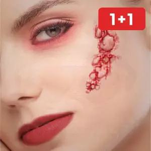 할로윈스티커 문신 타투 상처 분장 파티 메이크업