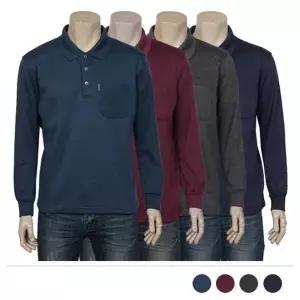 고품질 긴팔 면티셔츠 티셔츠 신상 반팔 남편 PK티 오버핏 (WFJRT9P)