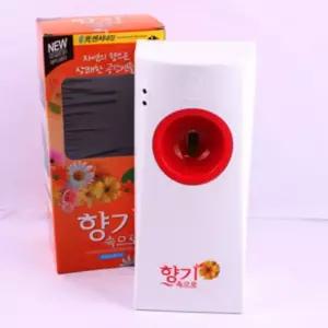 산도깨비 자동분사기(광센서) 업소용 방향제 화장실 탈취 향캔 냄새제거