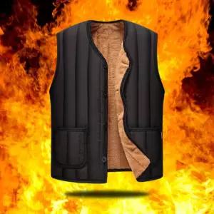 기모 발열 조끼 남자 방한 베스트 겨울 등산 경량조끼 작업조끼 베스트조끼