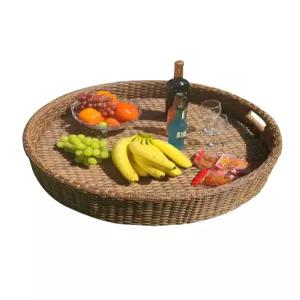 수영장 플로팅트레이 조식쟁반 풀빌라 풀장 바구니 라탄