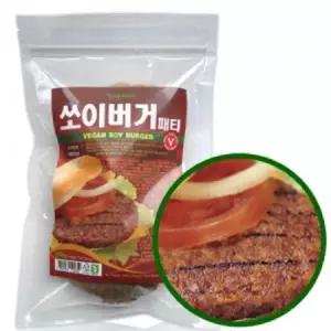 (냉동)쏘이버거(패티) 240g (40gx6개입) 햄버거 햄 쏘세지 패티 샐러드