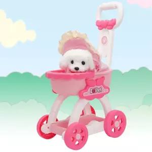여아 귀여운 강아지인형 산책 유모차세트 놀이방 유치원