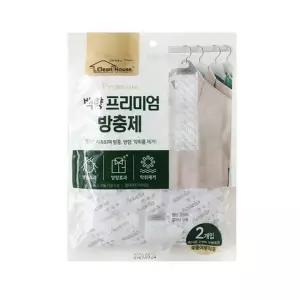 백향 프리미엄 방충제 줄줄이부직포 2매입 좀약 해충제 방충제 나프탈렌