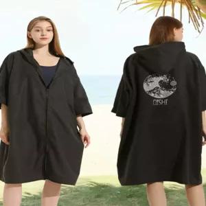 서핑판초가운 타올집업로브 수영복후드바람막이 가운