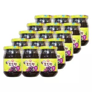 오뚜기 포도쨈 300g 15개 잼 토스트 식빵