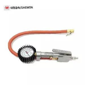 대원금속-타이어 게이지 공기주입기 집게형 DW-201A
