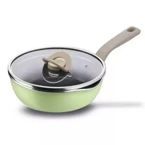 테팔 원픽팟팬 그린 뚜껑 편수냄비 22cm 인덕션가능 테팔냄비 편수냄비 인덕션 뚜껑냄비 전골팬