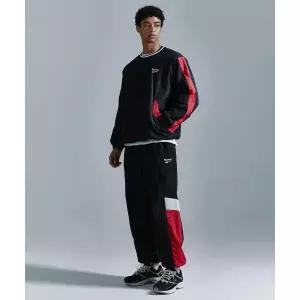 REEBOK 헤리티지 웜 조거 팬츠 - 블랙