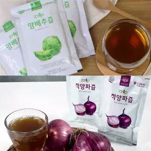 [NS홈쇼핑][복담원] 국내산 양배추즙/적양파즙 100ml x100포 택1[35421791]