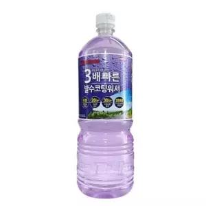 불스원 레인OK 프리미엄 발수코팅 에탄올 워셔액 1.8L 워셔액 유리청소