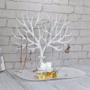 악세사리 거치대 진열대 반지 악세서리 트레이 화이트