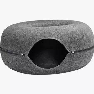 고양이 하우스 차콜 도넛 집 L 고양이숨숨집 고양이집 고양이하우스 냥이집