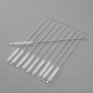 스테인리스 빨대세척솔 10p세트20cm스트로우 빨대솔 빨대 세척솔 빨대세척솔