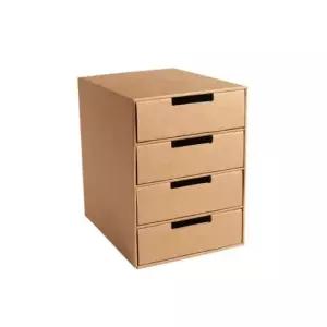 4단 종이서랍 종이서랍장 종이서랍형수납장 종이정리서랍 종이상자 서류정리함 사무용서랍
