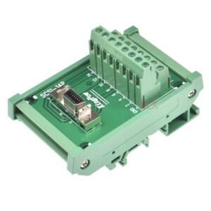 PLC SCSI 14 CN1 릴레이 터미널 보드 또는 PLC 서보 배선 분배용 브레이크아웃 케이블