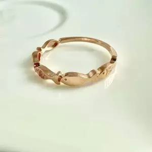 이음 물고기 반지 14k 로즈골드 20호 데일리 주얼리 20대여성 30대여성 40대여성 액세서리