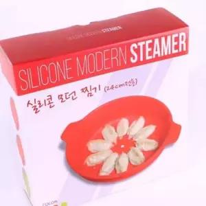 찜기 오렌지 송편찌기 옥수수찌기 전자렌지용기