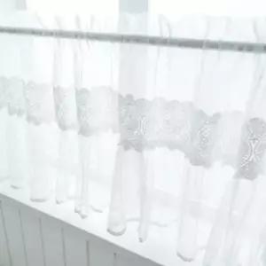 앤틱 레이스 바란스 커튼 공간분리 선반 주방 가림막 생활용품 가정용품 생필품