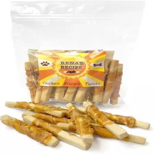 관절 을 위한 레나의 레시피 치킨 비스킷 트위스트 (8온스) 바삭바삭한 케이지 프리 코사민