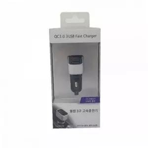 3구 고속충전기 차량용 자동차 충전기