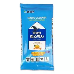 마법의 청소박사 클리너 티슈 30매 -O 청소박사 클리너티슈 기름때제거