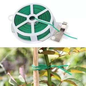 잘라쓰는 빵끈 식물지지 제과점 트위스트 철사 타이 리본빵끈 흰색빵끈