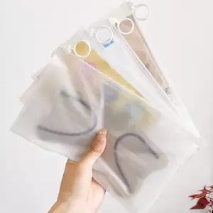 반투명 고리 슬라이드 지퍼백 23x14cm LM-1005204