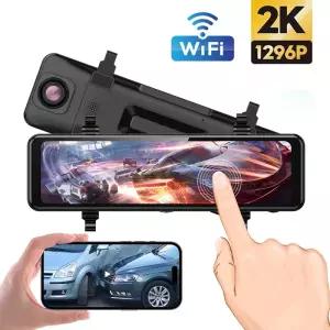 카라버 DVR 대시보드 카메라 후방 카메라 1채널 와이파이 전방 및 실내 비디오 레코더 차량 블랙박스