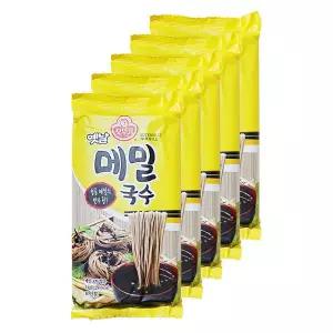 오뚜기 옛날 메밀 국수 1kg 5개