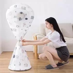 [셀러허브 1]스탠드 선풍기커버 선풍기 보관망 스판 보관커버