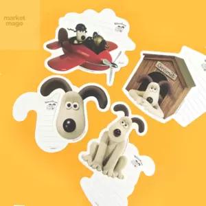마켓마고 월레스와그로밋 모양편지지랜덤 예쁜편지지세트