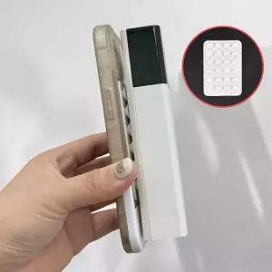 뽁뽁이 흡착패드 핸드폰 화이트