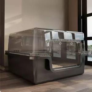 밀폐형 대형고양이 화장실 점보 냄새방지 특대형