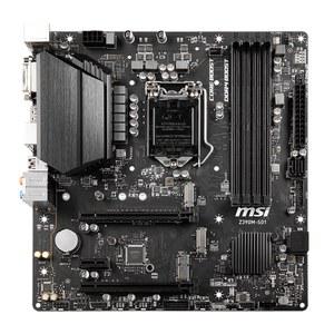 rgbtohdmi MSI Z390M S01 LGA 1151 데스크탑 마더보드 DDR4 램 64G 인텔 Z390 PCIE 3 0 코어 i7 8086K i3 9300T CPU M 2 USB3