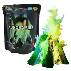 참화이어692 오로라 파이어 200g 그린불꽃 불멍가루 불꽃놀이 캠프파이어