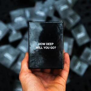 커플 카드 대화 게임 세트 놀이 도전 감정 덱 딥 질문