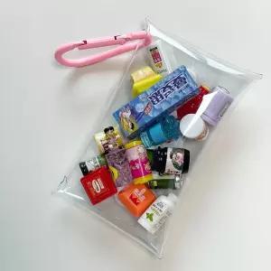 가챠 파우치 투명 pvc 케이스 일본가챠 키링 꾸미기 가챠파우치