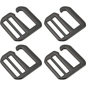 캐노피터프용 멜빵바지 검정 똑딱이 내경 멜빵고리 플라스틱 리프 25mm 버클 2cm 골드 장식 톤온톤 세트