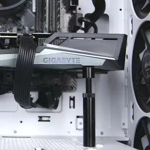 알루미늄 그래픽카드 지지대 블랙 대 그래픽카드지지대 그래픽카드받침대