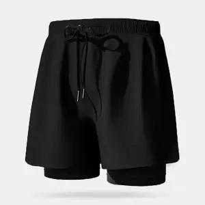 2IN1레이어드 스포츠 반바지 헬스 러닝 쇼츠 쿨링팬츠 (WFJ7CIG)