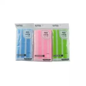 목욕용품 아이린 목욕타올 때타올 때제거 매직크린 라인 블루 샤워타올