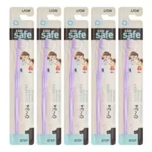 유아칫솔 키즈세이프 라이온 1단계유아용칫솔 0 3세어린이칫솔 (WFJ786M)