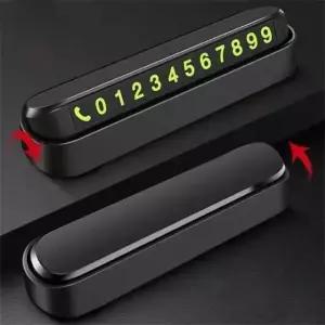 주차 번호판 정보 보호 용품 안심 차량 안내판 안전 (WFK982D)