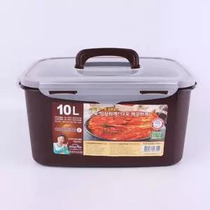 김치보관용기 밀폐통 보관 김 10L김치용기 플라스틱밀폐용기 (WFJ784F)