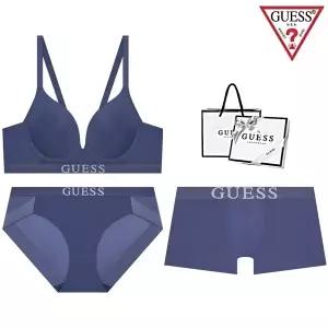 게스 언더웨어 로고밴드 캐주얼 커플속옷세트 GDWBRBPDR311DBU