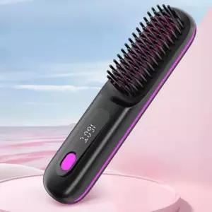 무선 온도조절 매직 브러쉬 고데기 세트 파우치 포함 (WFJ7EVP)