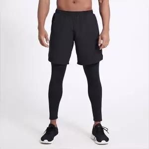 러닝 트레이닝 9부 일체형 반바지 레깅스 LM-0732 (WFK96DX)